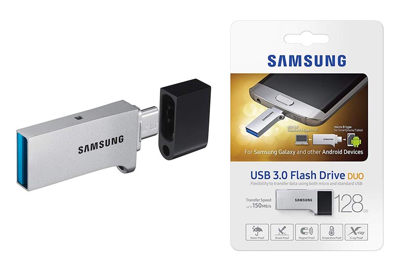 Samsung 128GB USB 3.0 Flash Drive Duo (MUF-128CB/AM)