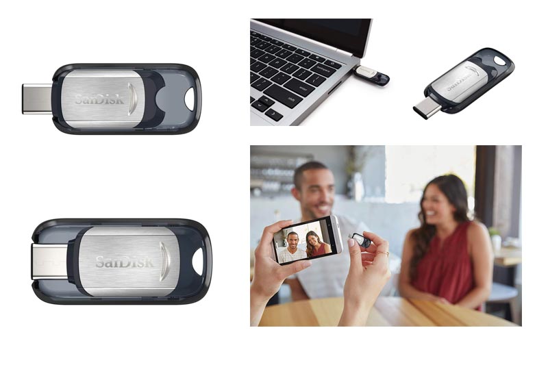 SanDisk Ultra USB Type-C 128GB Flash Drive (SDCZ450-128G-G46)